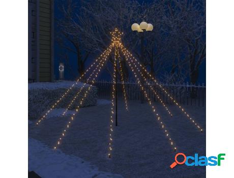 Luces Cascada Árbol de Navidad VIDAXL 400 Luces LED (2.5 m)