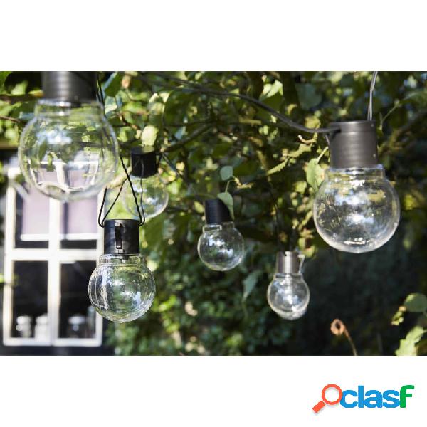 Luxform Luces solares de fiesta con 10 LEDs Menorca