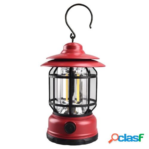 Luz de camping al aire libre Linterna de camping retro Luz