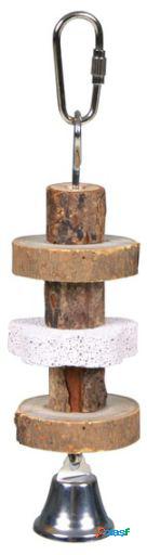 Madera para Mordisquear con Piedra de Lava 16 cm Trixie