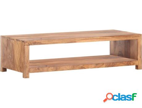 Mesa VIDAXL 320202 Castaño (Madera - 110 x 45 x 30 cm)