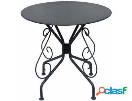 Mesa de Exterior VENTE UNIQUE Guermantes (Antracita - Metal