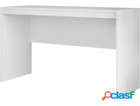 Mesa de Ordenador VENPRODIN Nevada Blanco (77x130x52 cm -
