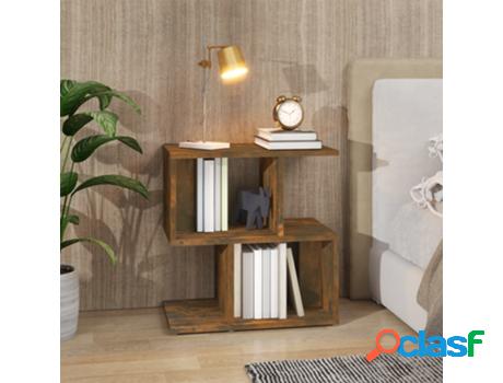 Mesita de noche VIDAXL Marrón (50 x 30 x 51.5 cm - Madera