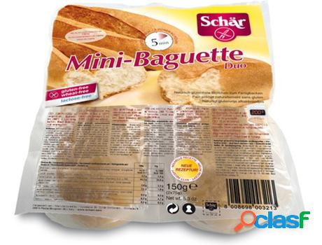 Mini Baguette Duo Sin Gluten SCHÄR (2 Unidades de 75g)