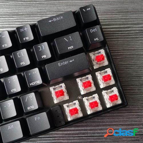 Motospeed CK67 67 teclas Teclado mecánico con cable Efecto