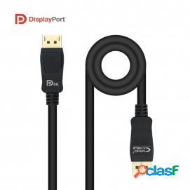 Nanocable 10.15.2501 Cable Displayport 1.4 Certificado Vesa