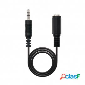 Nanocable Cable Audio Estereo, 3.5/m-3.5/h, 3.0