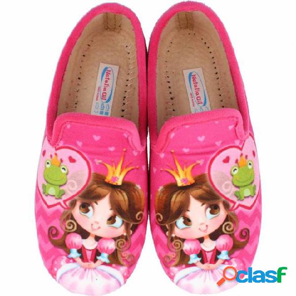 Natalia - Zapatillas de Casa Princesa Sapo Cerradas