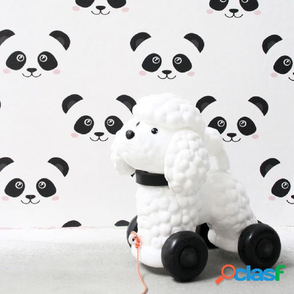 Noordwand Fabulous World Papel de pared Panda blanco 67100