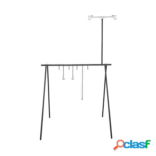 Outdoor Picnic Camping Aluminum Alloy Shelf Hangings Rack