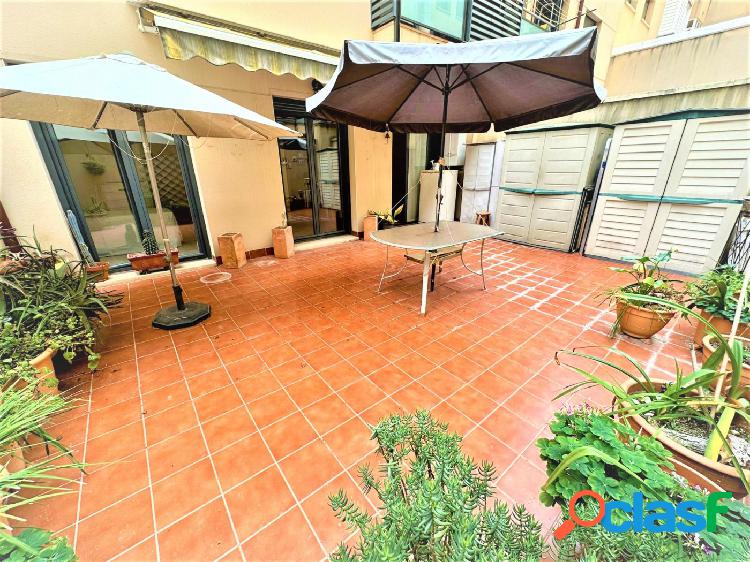 PLANTA BAJA CON INMENSA TERRAZA!!!!