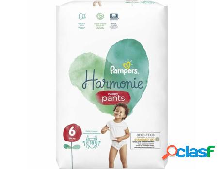 Pañales PAMPERS (Muticolor - - Tamanho 6)