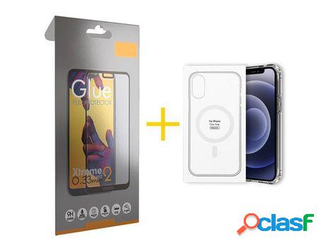Pack 1 Película Full + Funda SKYHE por Apple iPhone XR