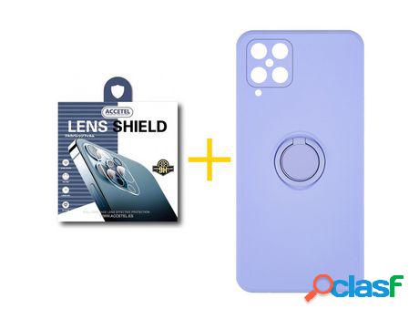 Pack 1 X Protector de Cámara trasera + Funda ACCETEL para