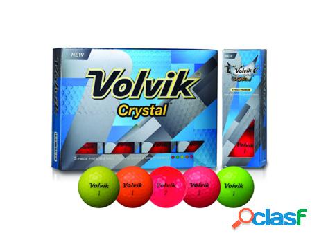 Pack de 3 Bolas para Golf VOLVIK Multicolor (Tu)