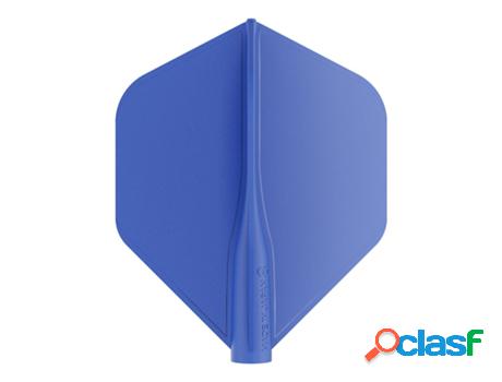 Pack de 8 Plumas de Dardos 8 FLIGHTS (Azul)