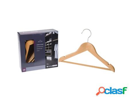 Percheros STORAGE SOLUTIONS (Madera - Beis - 3 x 0.15 x 25
