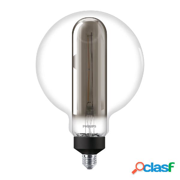 Philips Classic LEDglobe E27 200mm con Filamento Smoke 6.5W