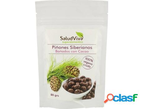 Piñones Siberianos Bañados con Cacao SALUD VIVA (80 g)