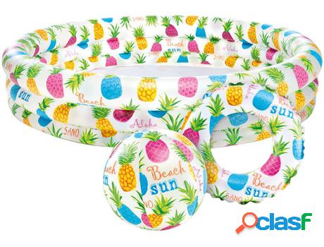 Piscina Hinchable INTEX Fishbowl (204l - 28x132cm)