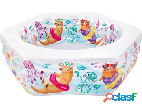 Piscina Infantil INTEX Ocean Reef Pool (541l - 260x160x46cm)