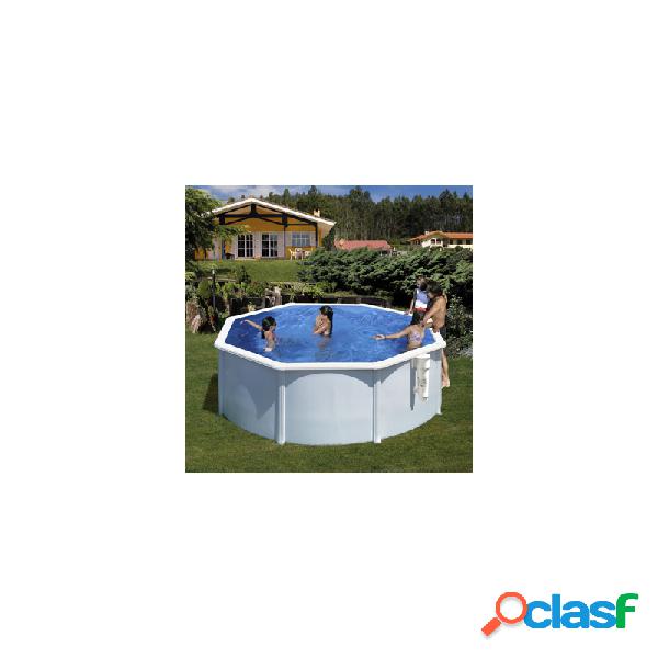 Piscina gre bora bora kitpr303 acero blanco redonda 300x120