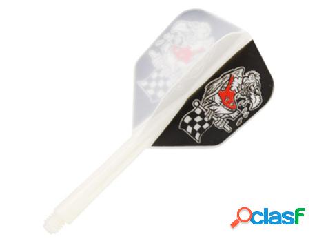 Plumas de Dardos CONDOR DARTS (Blanco - M)