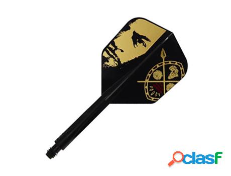 Plumas de Dardos CONDOR DARTS (Negro - 33.5)