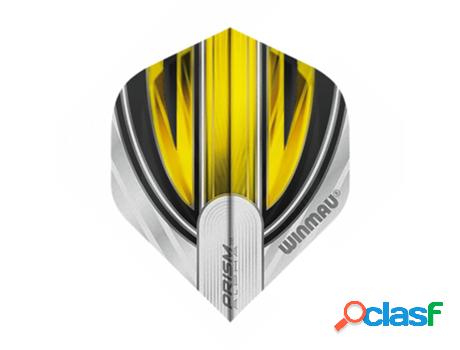 Plumas de Dardos WINMAU (Blanco y Amarillo)