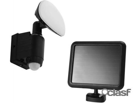 Proyector y Aplique de Exterior SOLARGEO Valor (Negro -