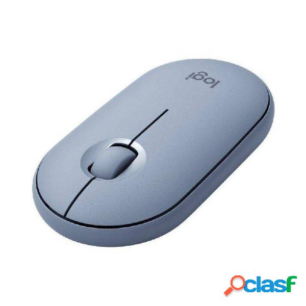 Ratón Inalámbrico por Bluetooth/ 2.4GHz Logitech Pebble