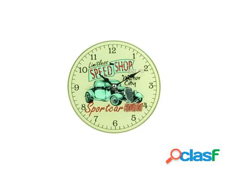 Reloj Adorno Coche Antiguo Pared Relojes Colección Vintage