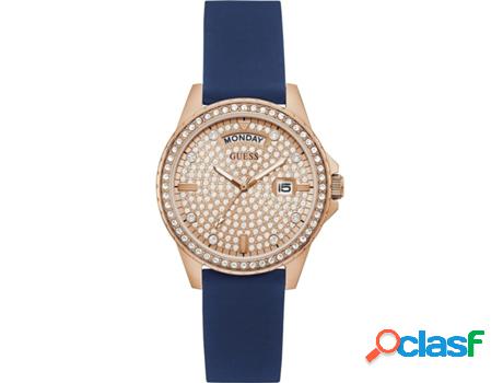Reloj GUESS Mujer (Silicona - Azul)