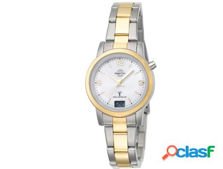 Reloj MASTER TIME Mujer (Acero Inoxidable - Dorado)