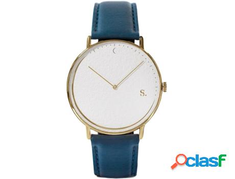 Reloj SANDELL Mujer (Piel Vegan - Azul)