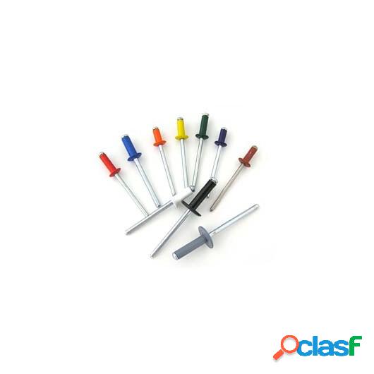 Remache Fij Estand. 4,8X14Mm Alu Lac.Bl Bralo 250 Pz