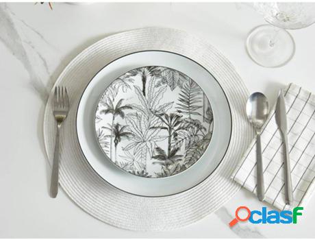 Servicio de Cena OZAIA Rachelle (Piedra - Negro y Beis)