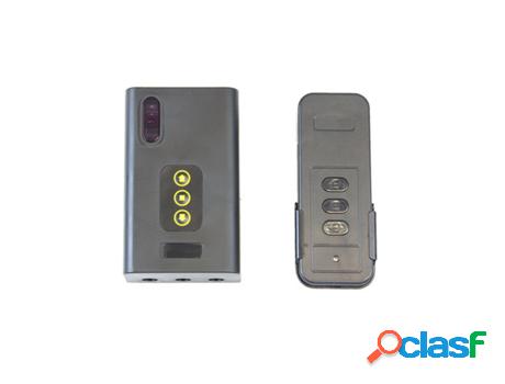 Set receptor + telemando infrarrojo (IR), Negro