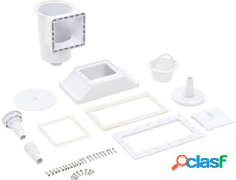 Skimmer de Piscina VIDAXL (Blanco - Plástico - 34.3x25x30.5