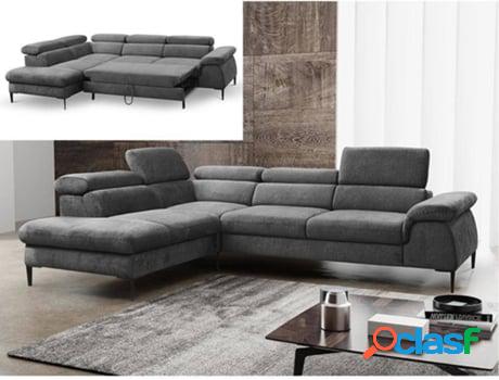 Sofá Cama PASCAL MORABITO Sepina (Gris - Tejido -