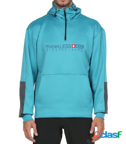 Sudadera +8000 Nudos 013 Hombre Turquesa XL