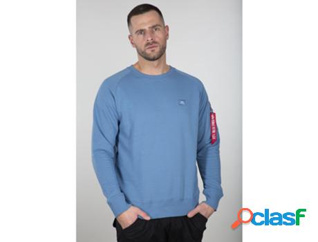 Sudadera ALPHA INDUSTRIES Hombre (Multicolor - XS)