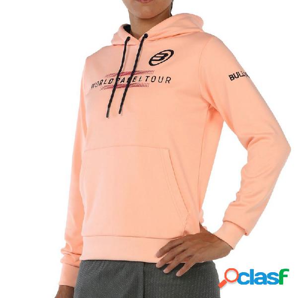 Sudadera bullpadel renieba salmon neon s