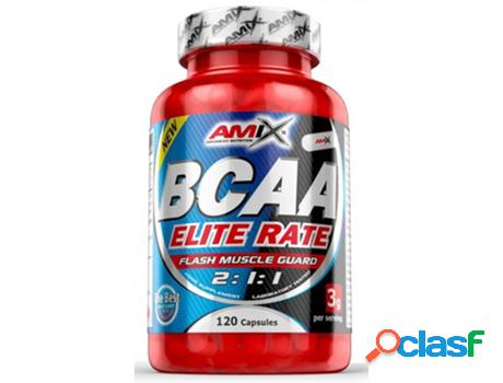 Suplemento Alimentar AMIX Bcaa Elite Rate (120 Caps -