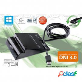 Sveon Lector De Dnie Con Conexion Usb 3.0 Tipo