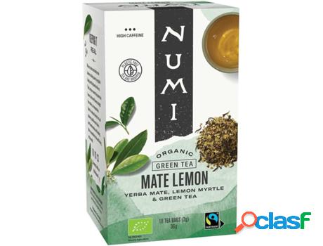 Té Verde Con Mate y Mirto de Limón Bio Comercio Justo NUMI