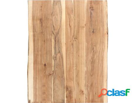 Tablero de Mesa VIDAXL Marrón 286330 (Madera de acacia - 80