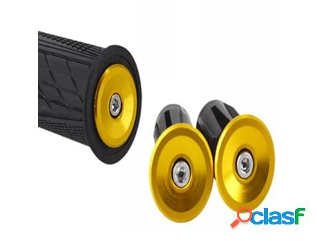 Tapones Finales De Manillar Para Ciclo 1 Par Oro
