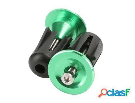 Tapones Finales De Manillar Para Ciclo 1 Par Verde